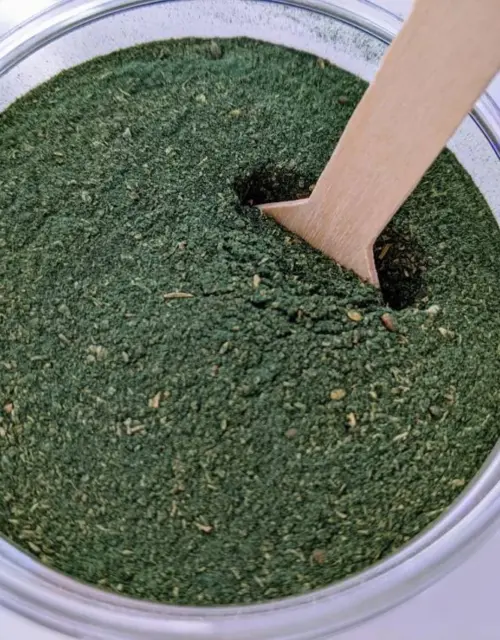 Organic Nutritional Supplement, Spirulina Greens, Plant Powder, Superfood Supplement, Nutrition, Health & Wellness, Cruelty-Free! (2 oz)
