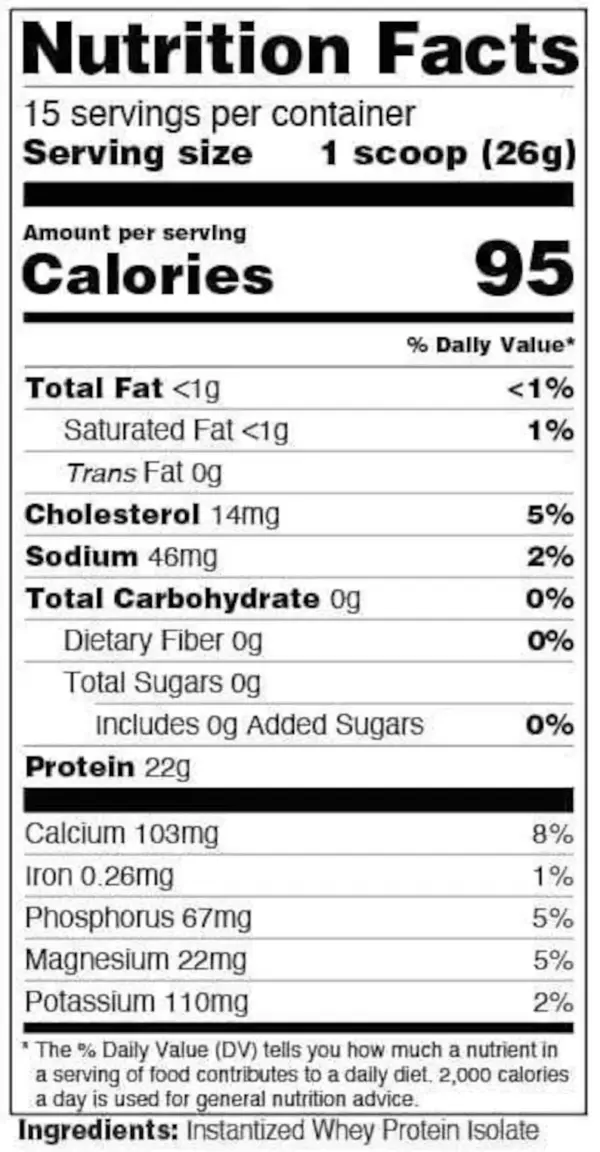 Unflavored Whey Protein - Image 2